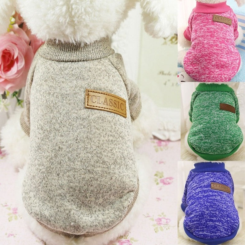 Classic Warm Puppy Sweater-Pup Essentials