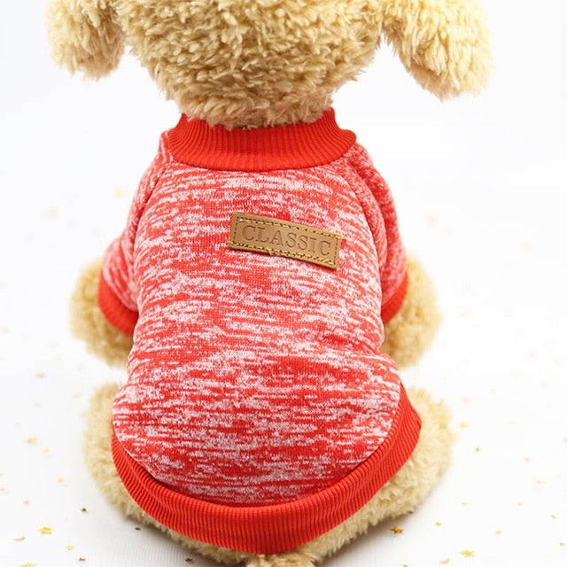 Classic Warm Puppy Sweater-Pup Essentials