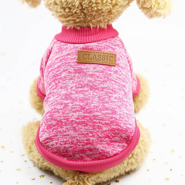 Classic Warm Puppy Sweater-Pup Essentials