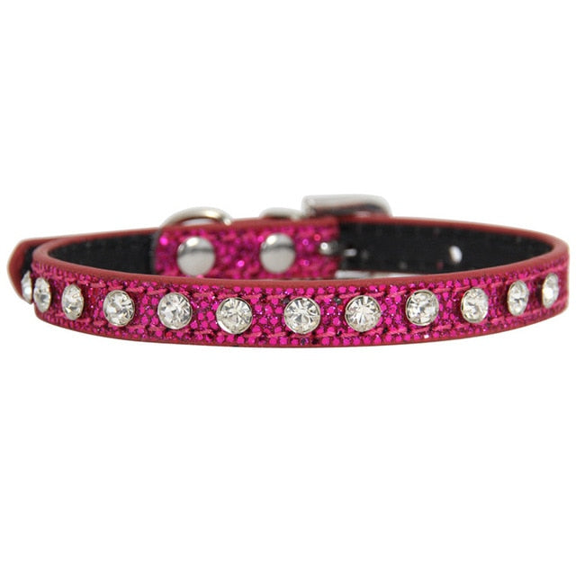 Rhinestone Puppy Collar-Pup Essentials