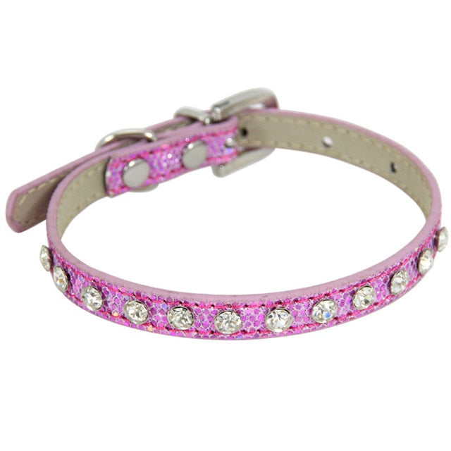 Rhinestone Puppy Collar-Pup Essentials