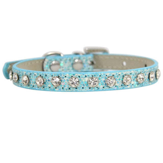 Rhinestone Puppy Collar-Pup Essentials