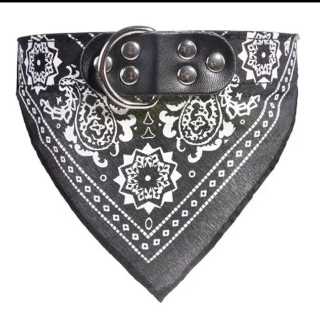 Adjustable Dog Collar Bandana-Pup Essentials