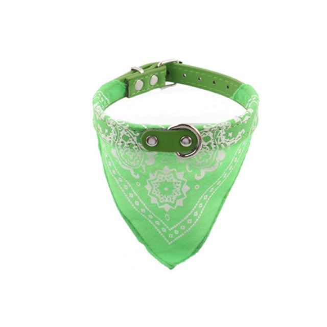 Adjustable Dog Collar Bandana-Pup Essentials