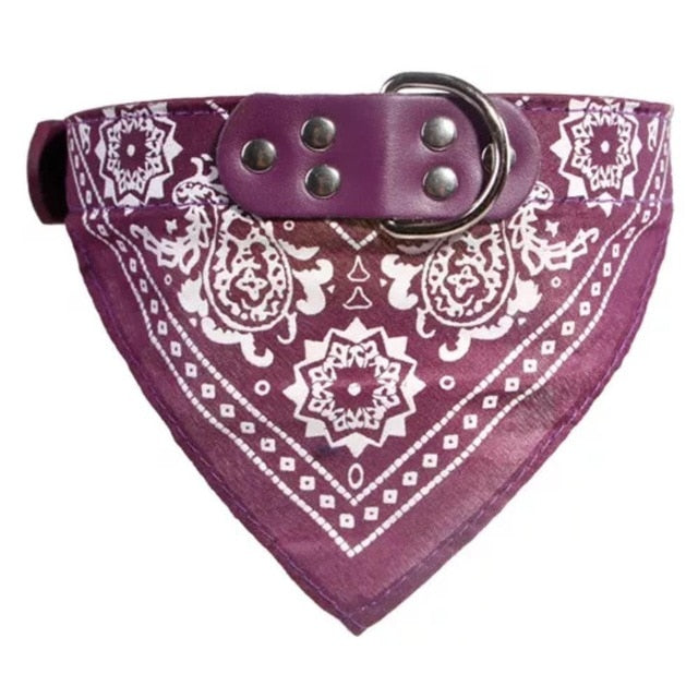 Adjustable Dog Collar Bandana-Pup Essentials