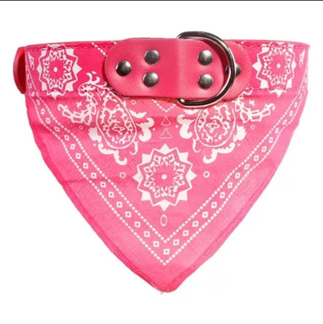 Adjustable Dog Collar Bandana-Pup Essentials