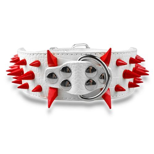 Spiked Studded Leather Collars-Pup Essentials